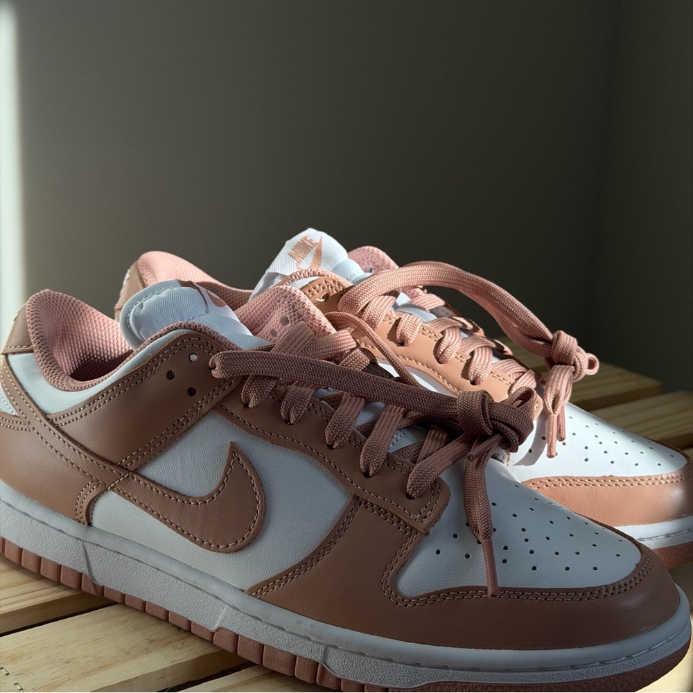 Nike Dunk Low Rose Blush — Women’s 9.5 (New w/o Box) - Picture 9 of 9